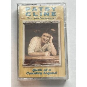 Patsy Cline Birth of‎ a Country Legend Live Cassette Tape 1996 00851